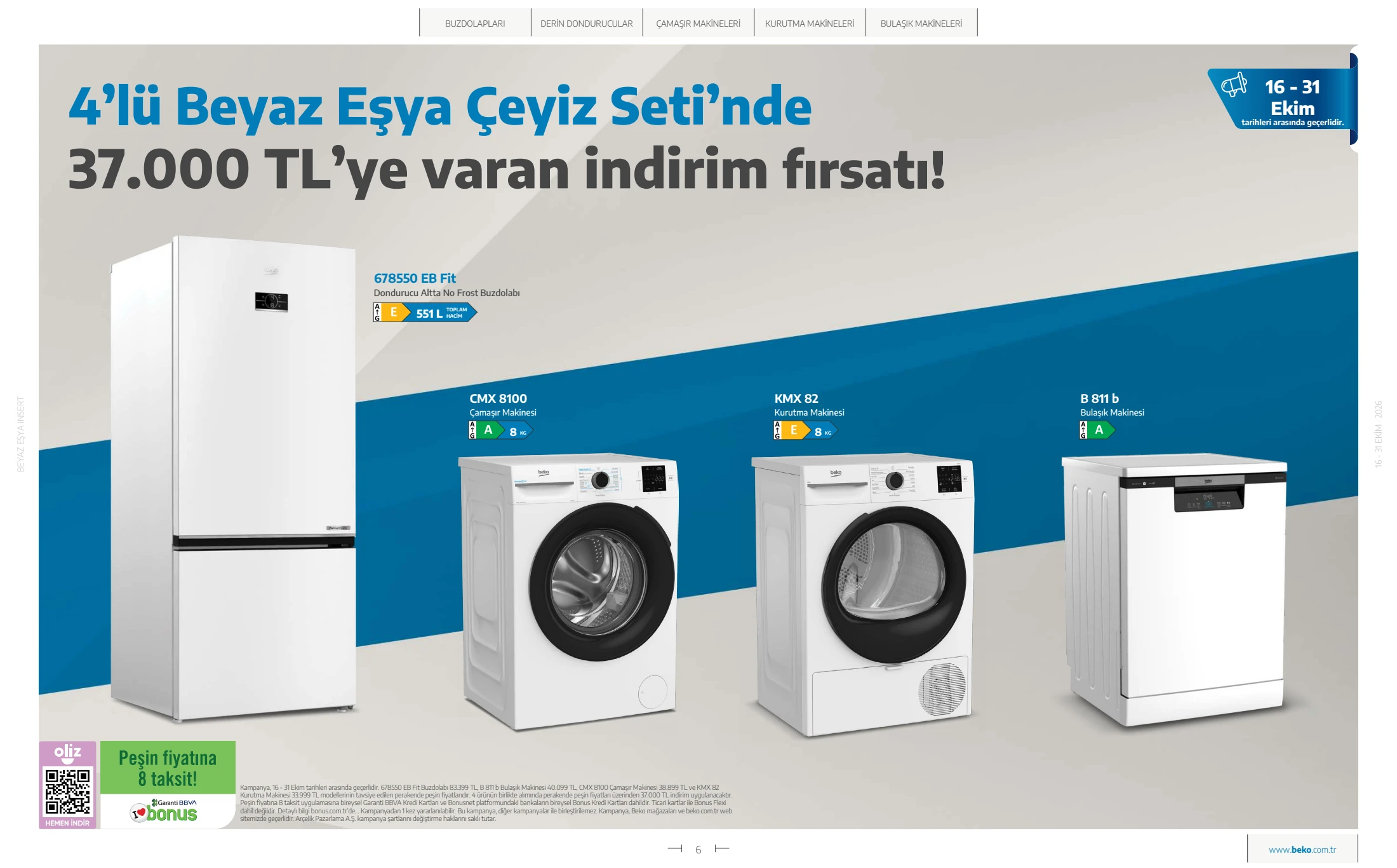 Beko Beko Beyaz Eşya Kataloğu, 6. sayfa