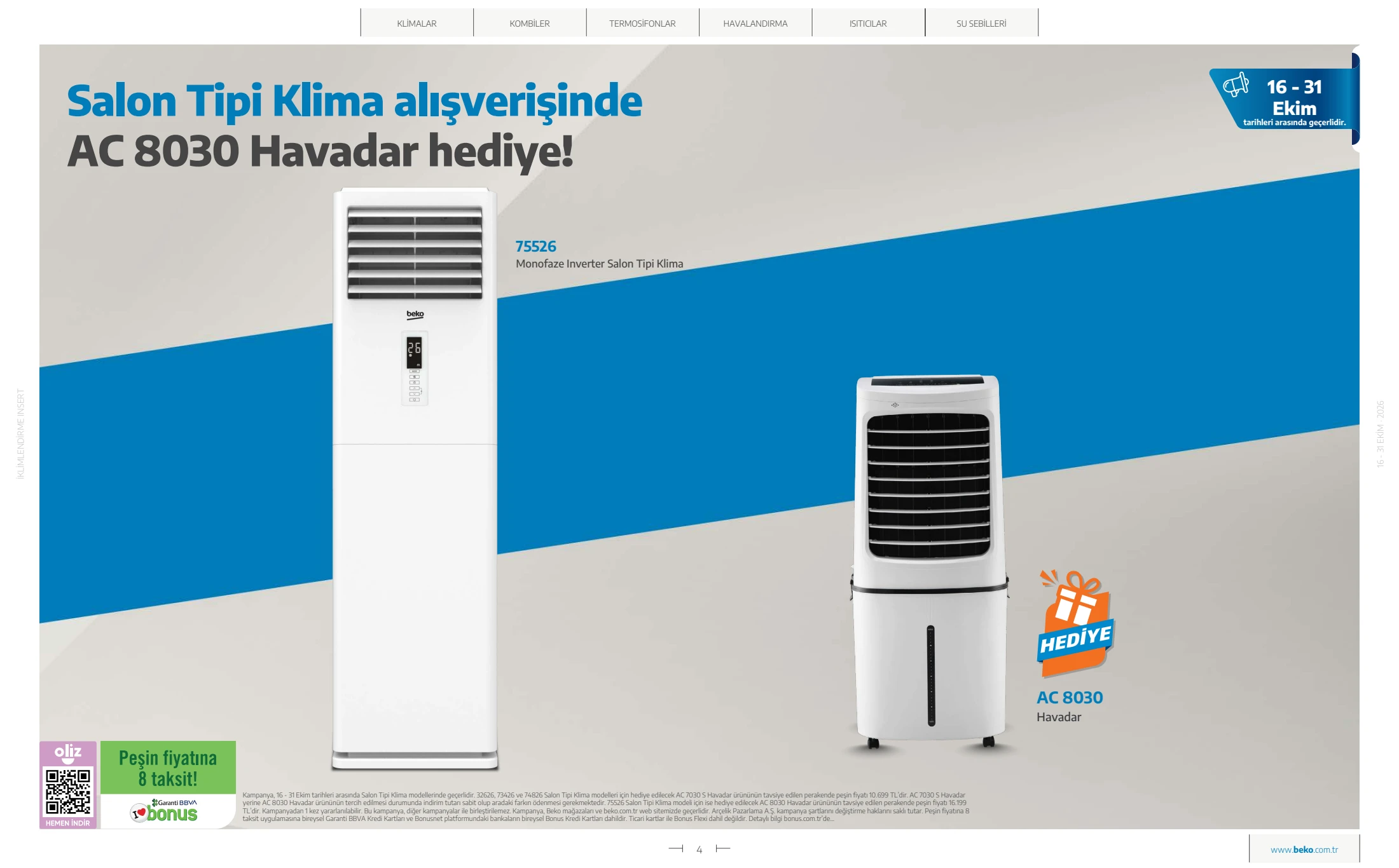 Beko Beko İklimlendirme Kataloğu, 4. sayfa