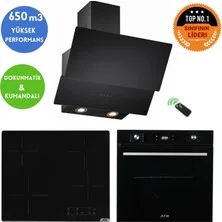 Eminçelik FM7700 + V6-04 + 1454 PB Ankastre Set