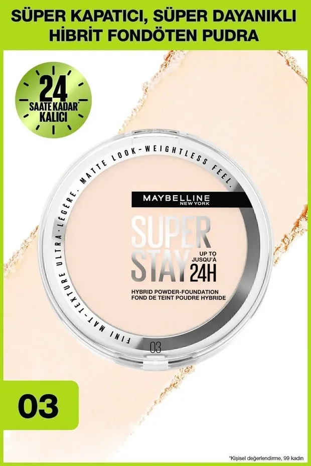 Maybelline New York Hibrit Superstay No 3