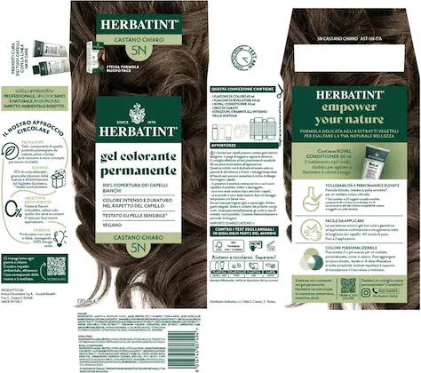 Herbatint Gel Haircolour Permanent No 5n