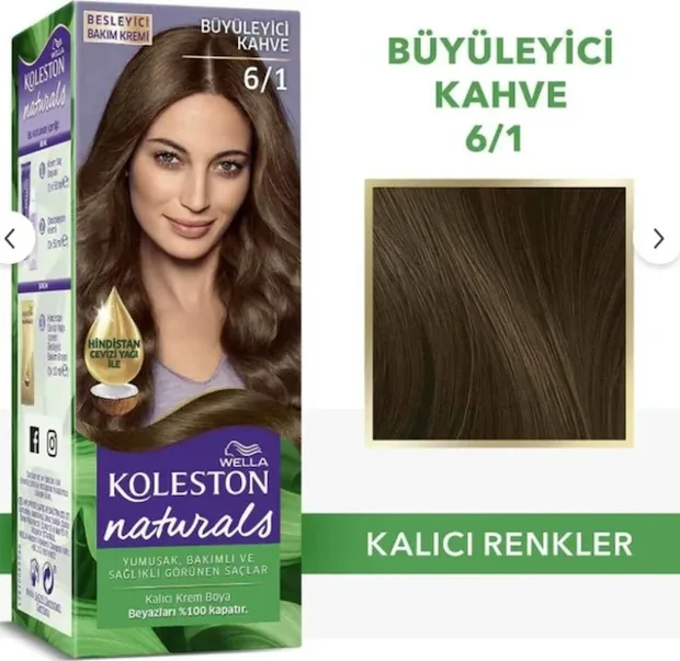 Koleston Naturals Buyuleyici Kahve No 6.1