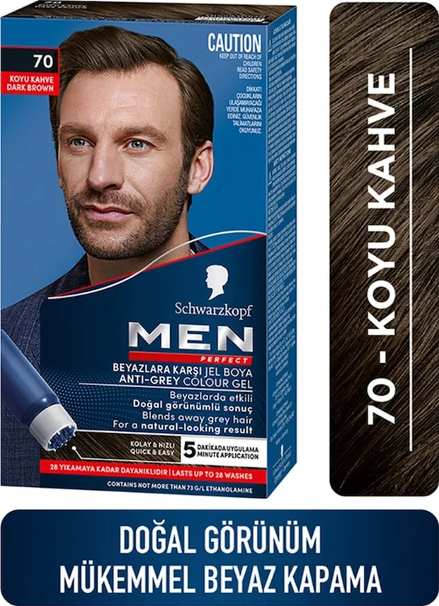 Men Perfect Amonyaksiz Schwarzkopf No 70
